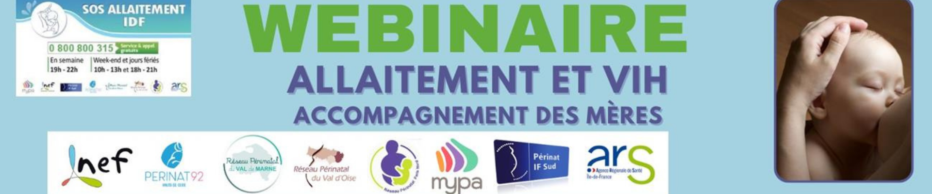 Webinaire “Allaitement et VIH : accompagner les mères”