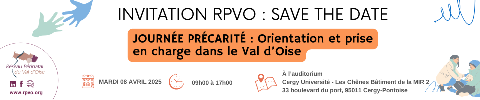 Journée précarité du RPVO : Repérage, orientation et accompagnement