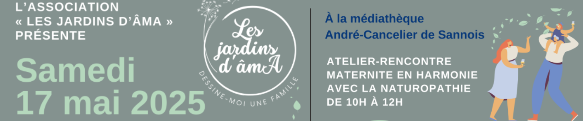 ATELIER-RENCONTRE : Maternité en harmonie avec la naturopathie
